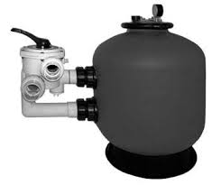 Filtrační nádoba s bočním ovládacím ventilem pro pískovou filtraci